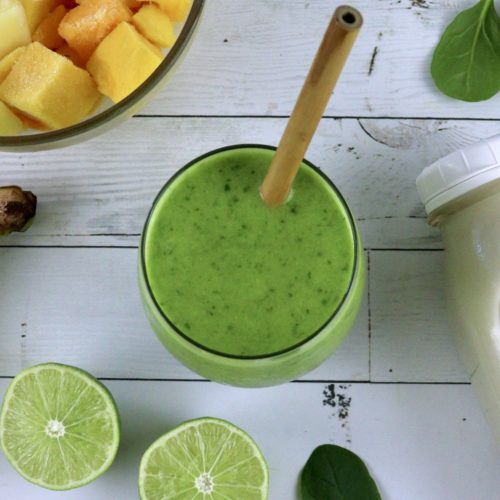 Tropical Green Smoothie The Green Galley